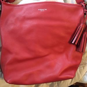 Red Coach Bag